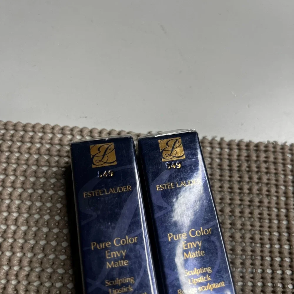 2pc Estee Lauder Pure Color Envy Matte Sculpting Lipstick 549 Dilemma 0.12oz New